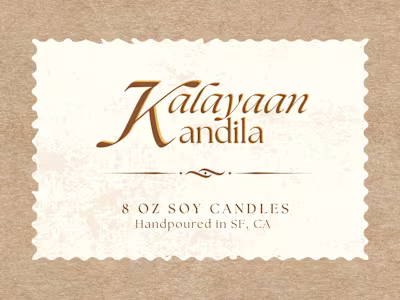 Kalayaan Kandila | Candle Labels