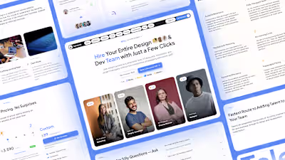 TalentLink—Hiring Landing Page