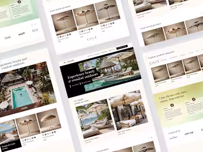 IN__SHADE Luxury Brand UX/UI Design