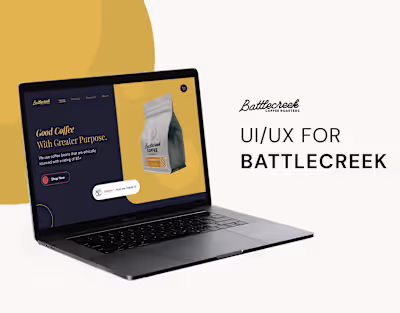 Coffee UI/UX Website Redesign