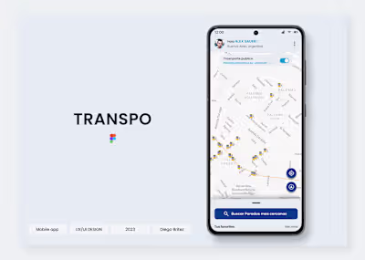 TRANSPO - UX/UI Design - Mobile :: Behance