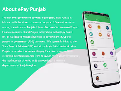 ePay Punjab | Seamless Digital Payments | Spring Boot & Angular