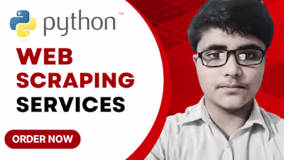 I will targeted python data scraper web scraping and leads