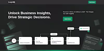 InsightIQ - Website Development