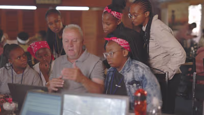 GFA | Girls Fly Africa Camp - YouTube