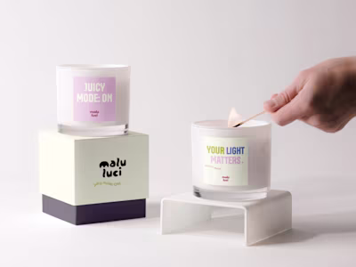 A handmade brand for candles & handmade goods