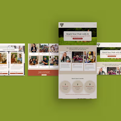 YourPeakAI Kajabi Website Design and Automation