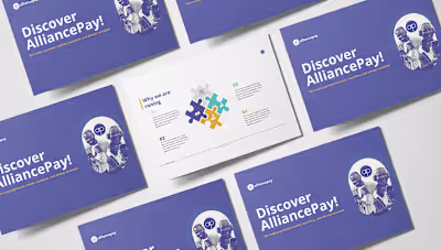 Pitch deck/Presentation design