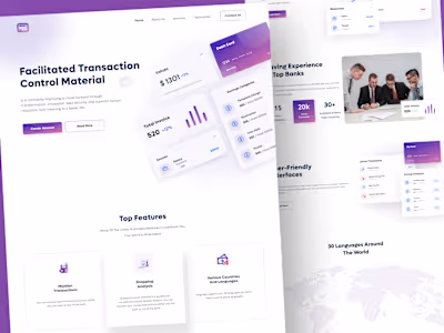 A Minimal SAAS Landing Page