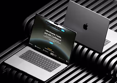 AI Recruitment Website Design UI UX Figma