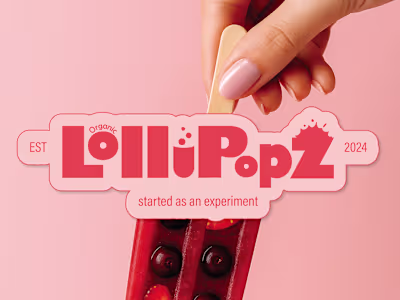 Vibrant Brand Identity for LolliPopz