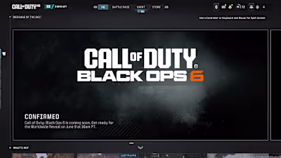 Call of Duty UI Development