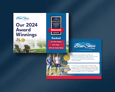 Blue Skies Marketing Collateral