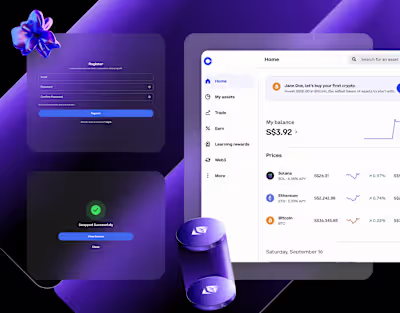 GenieX Crypto Wallet Website