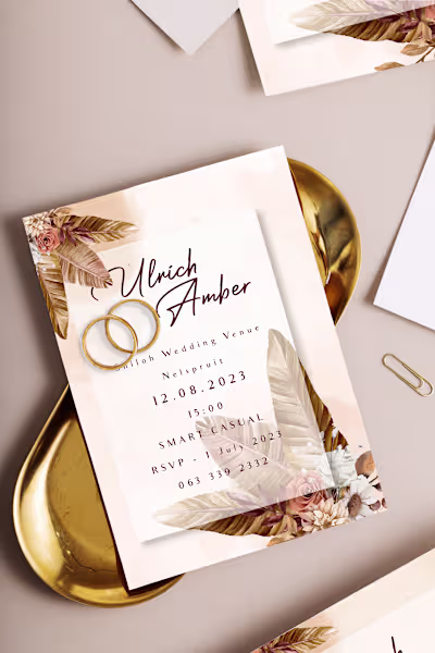 Autumn Themed Wedding on Behance