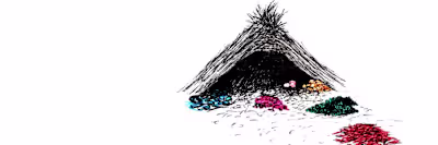 Under the Maypole of a Bowerbird