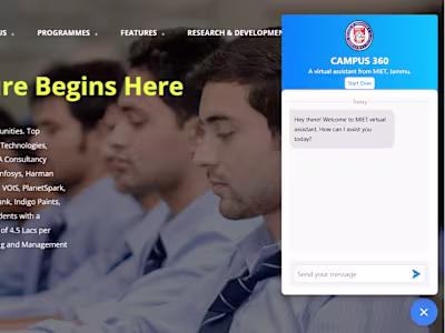 Campus360 🤖 - AI RAG-Based Chatbot