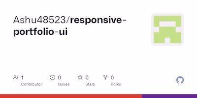 Personal Portfolio Website Development