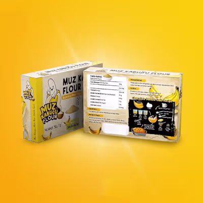 Box Packaging Design for MUZ KABUGU FLOUR.