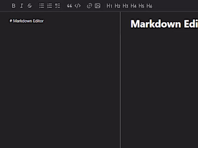 Markdown Editor