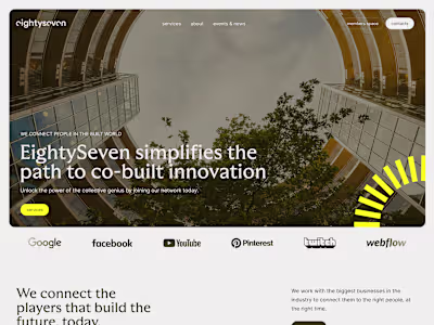 Web Design for EightySeven
