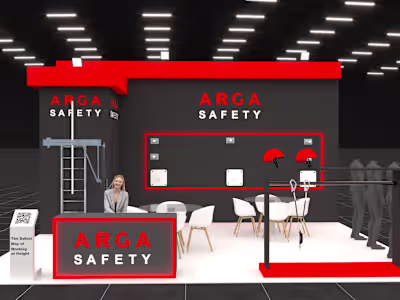 ARGA Safety - Exhibition Booth Design 24m²
