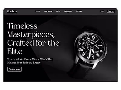 Luxury Premium Watch -Horoluxe