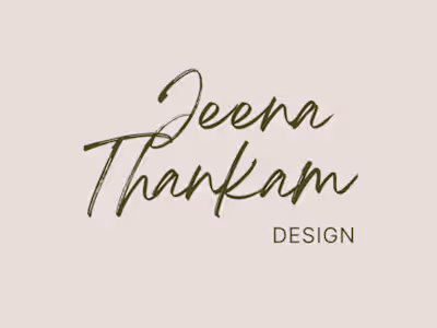 Jeena Thankam Brand Logo and Colors