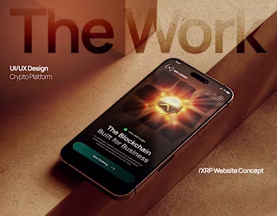 My lasted concept design for XRP UI App