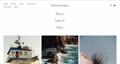 Kaiborg Imagery - Website