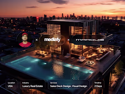 Marquis Ultra-Luxury Real Estate Sales/Marketing Deck