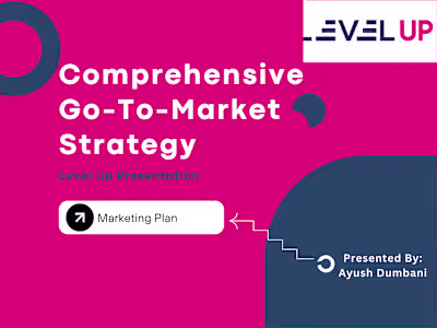 Comprehensive Go-To-Market Strategy  & Marketing Plan