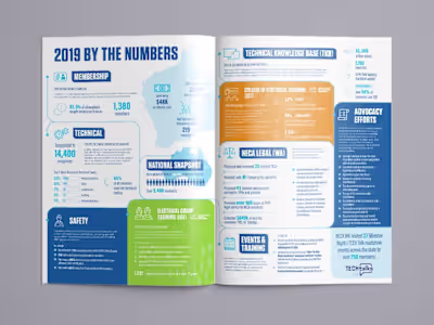 Selected Infographics and Chart Designs