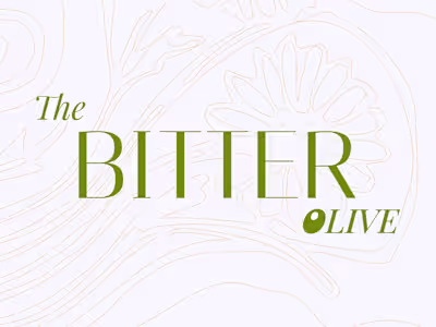 Menu Design: The Bitter Olive