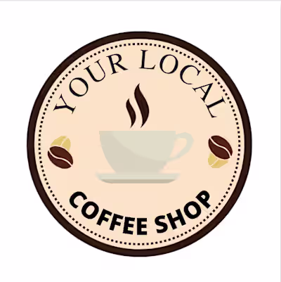 Logo for Local Coffee Shop