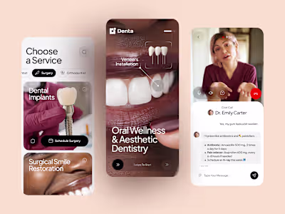 Dental Care App - Online Consultations