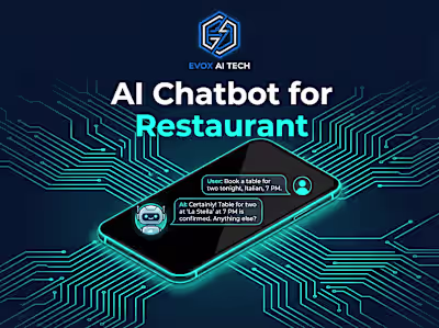 AI Chatbot Development for Restaurant — 24/7 Automated Support