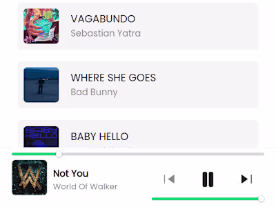 Music-Streamer - Play Songs And Create Your Own Playlist