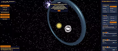 Dyson Spheres Visualization - Interactive 3D Megastructure D...