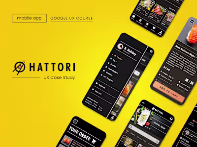 Hattori - UX Case Study
