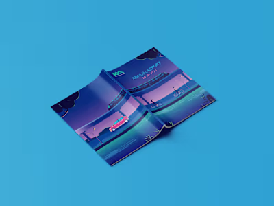 Annual report cover & inner layout for KMRL