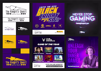 The Knight's Quest on Behance