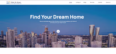 Make My Homez – A Modern Real Estate Platform