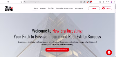 Website Design & Content Development For Real Estate Investment 