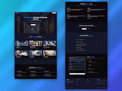 MoveStore Pro Website Design