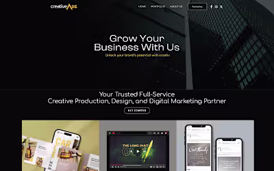 Website for Creative Adz