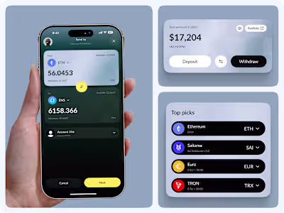 Blockchain Wallet Mobile App