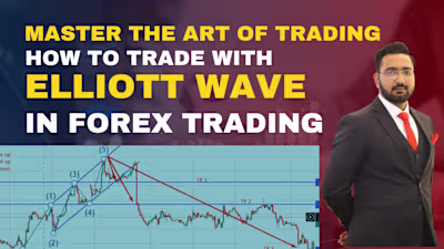 I will teach you Elliott wave strategy in forex trading