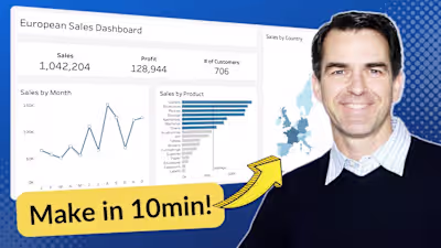 Make an AWESOME Tableau Dashboard in Only 10 Minutes - YouTube
