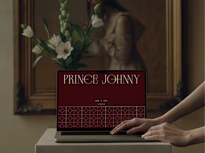 Prince Johnny / Brand Identity & Website